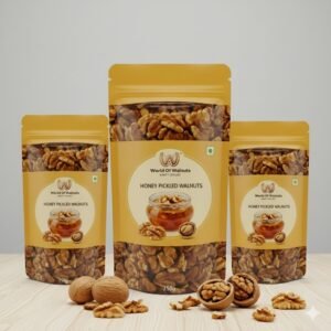 Honey Pickled Walnuts (Pouch Pack)