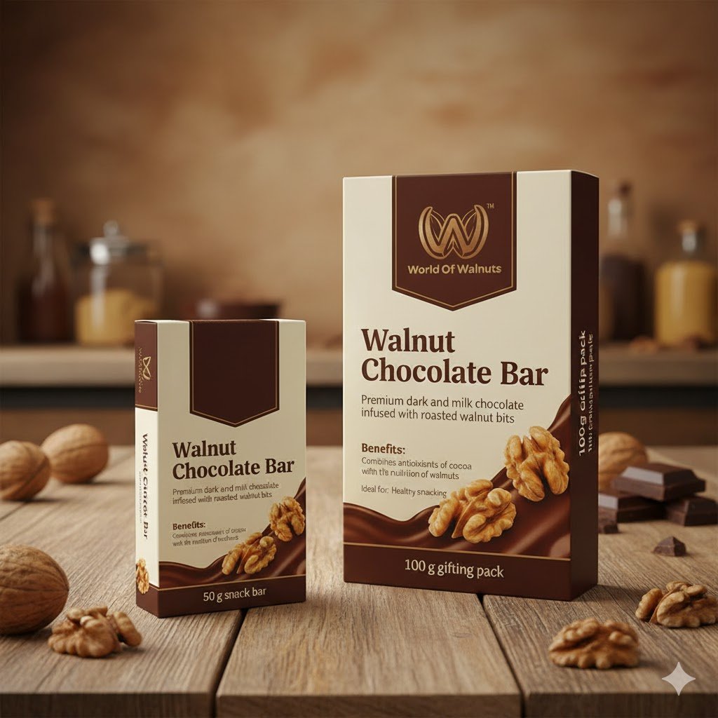 Walnut Chocolate Bar