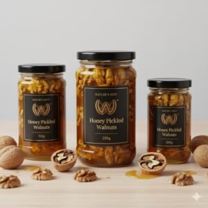 Honey Pickled Walnuts.